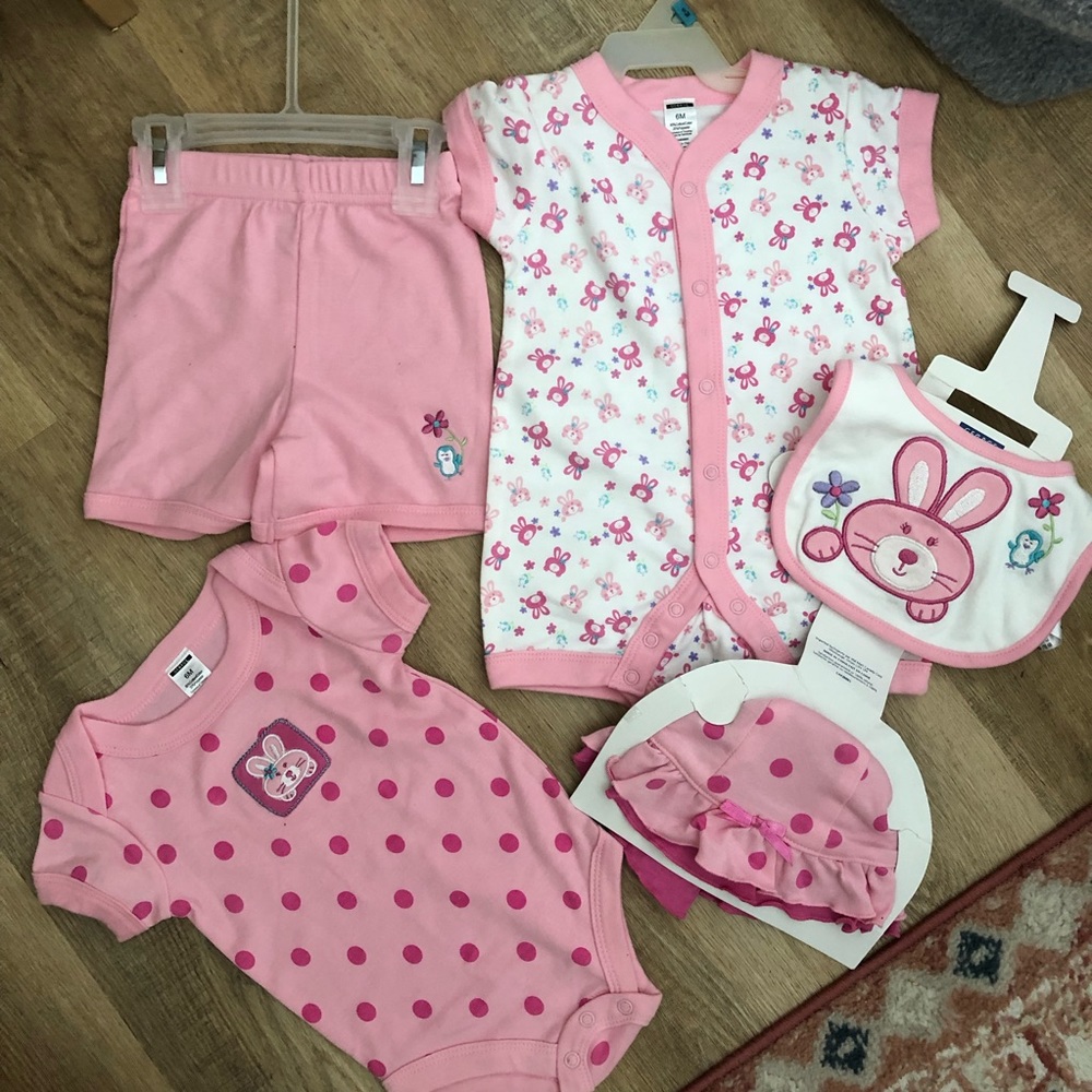 Baby girl 5 piece set